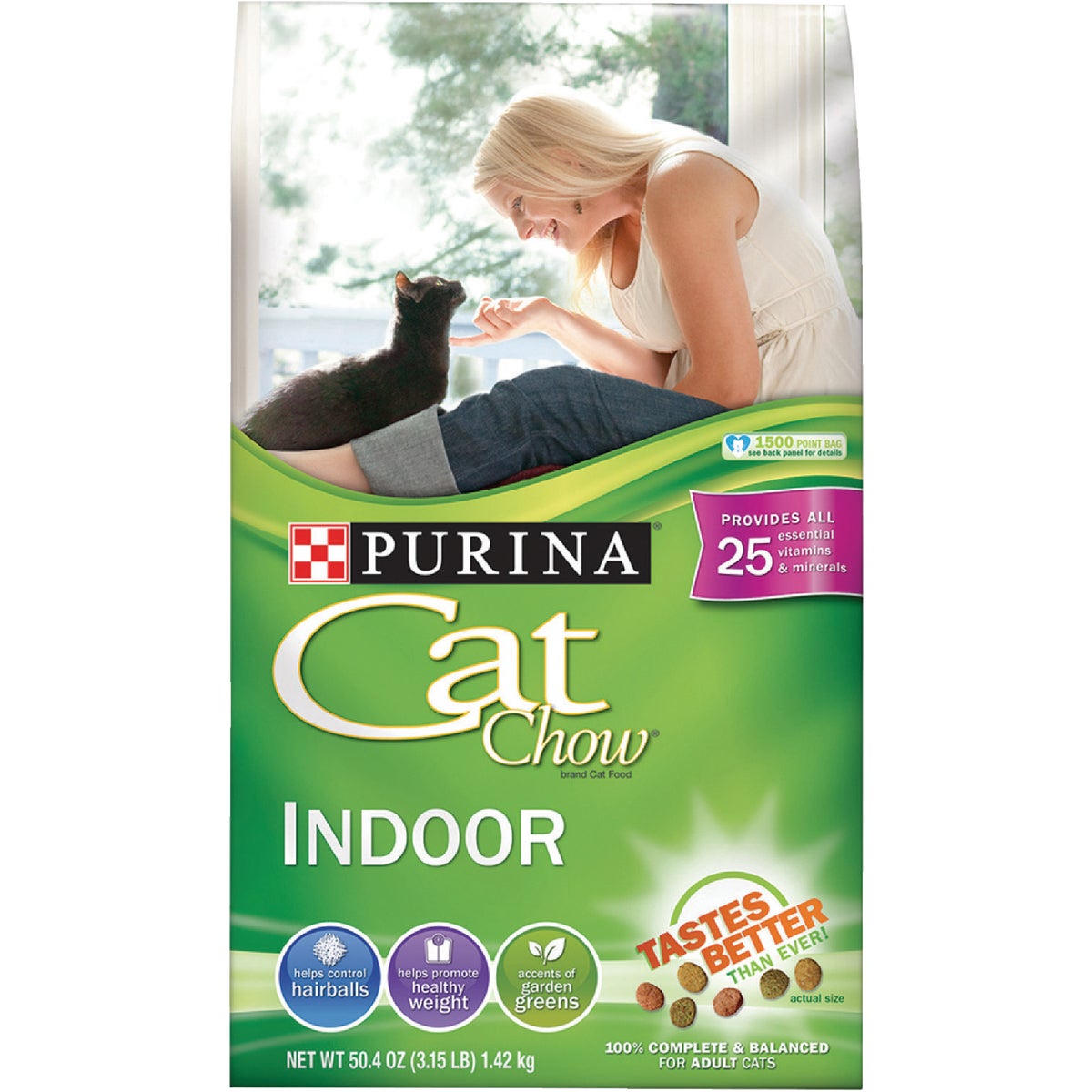 Indoor adult cat fashion food